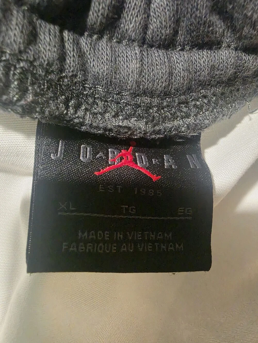 Jordan size large